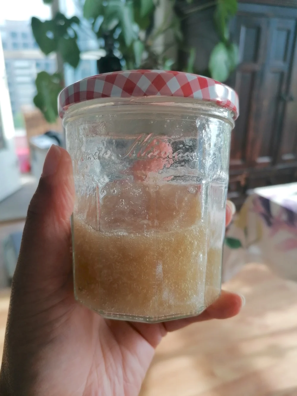 DIY flax seed gel curls