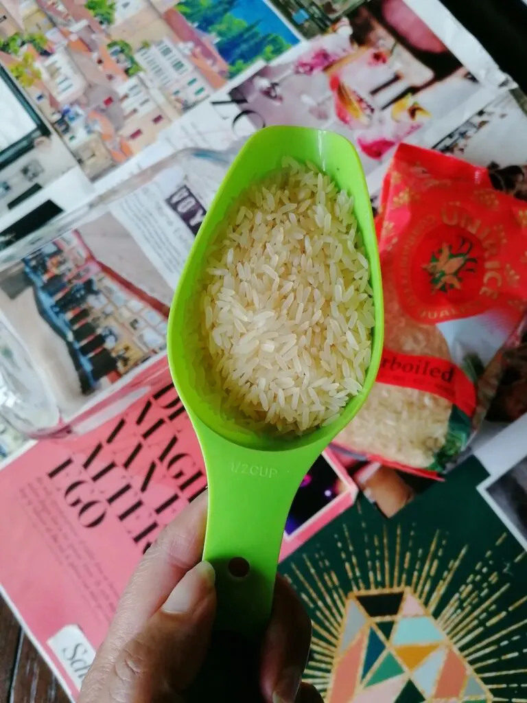 How to make rice water rinse