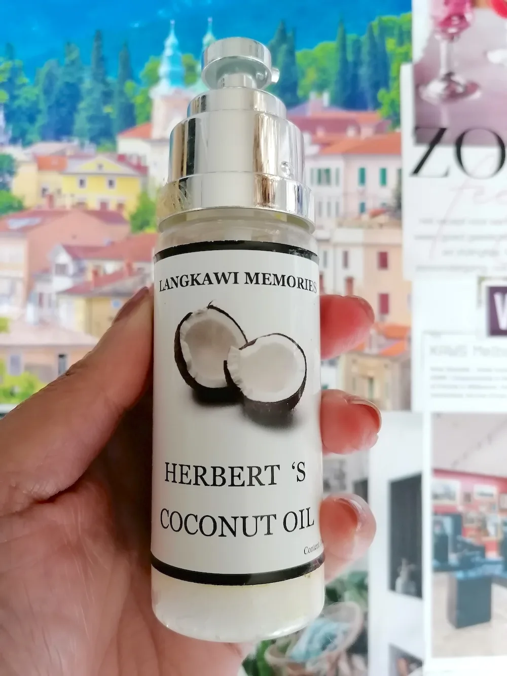 Coconut oil for curly hair